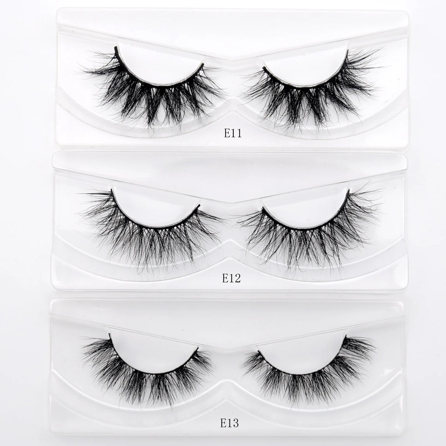 Mink Eyelashes Hand Made Crisscross False Eyelashes Cruelty Free Dramatic 3D Mink Lashes Long Lasting Faux Cils for Makeup Tools