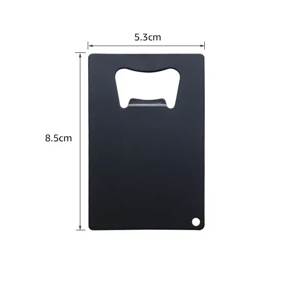Mini Durable Beer Bottle Opener Stainless Steel Flat Speed Bottle Cap Opener Remover Bar Blade Kitchen Tool