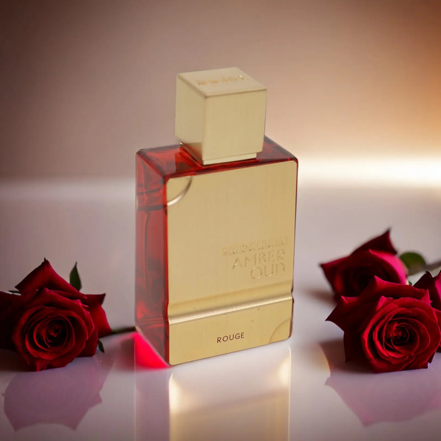 Al Haramain Amber Oud Rouge Edition For Men And Women Eau de Toilette Spray 2.0 OZ Long-lasting Fragrance Best Christmas Gift