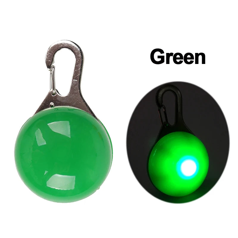 YUDODO Nylon LED Pet Dog Collars for animals Night Safety Flashing Glow Dog Leash Dogs Luminous Fluorescent Collars Pet Supplies