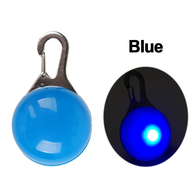 YUDODO Nylon LED Pet Dog Collars for animals Night Safety Flashing Glow Dog Leash Dogs Luminous Fluorescent Collars Pet Supplies