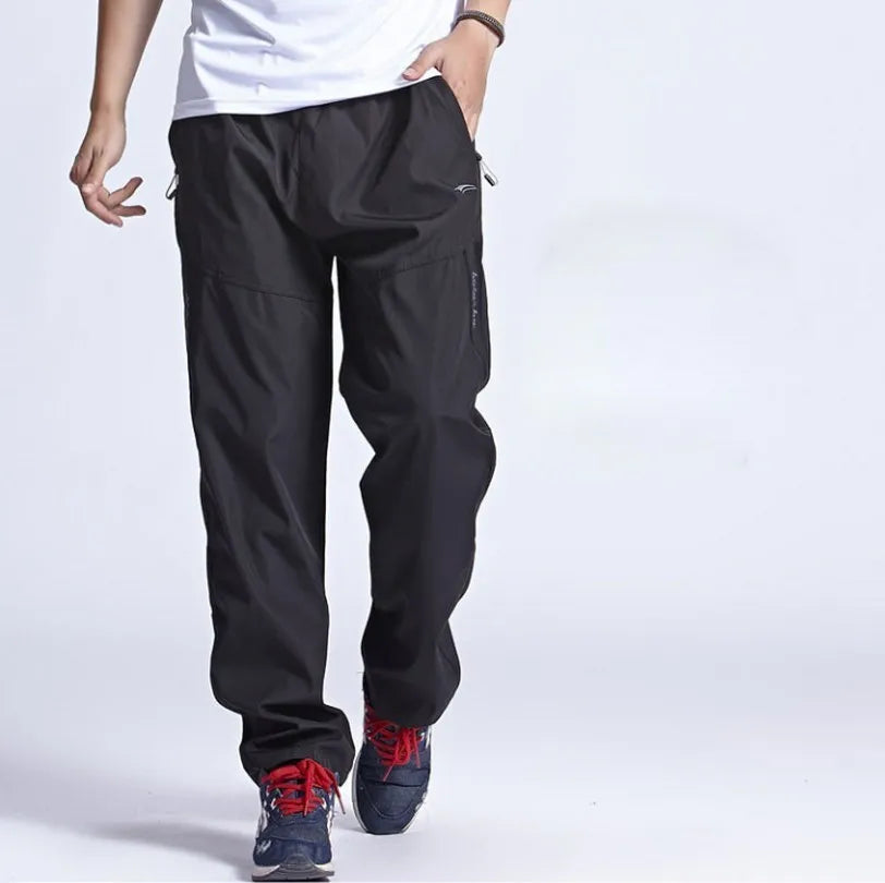 2024 Sportswear Joggers Outside Men's Casual Pants Quickly Dry Breathable Male Pants Men Trousers & Sweatpants Active Pants 6XL