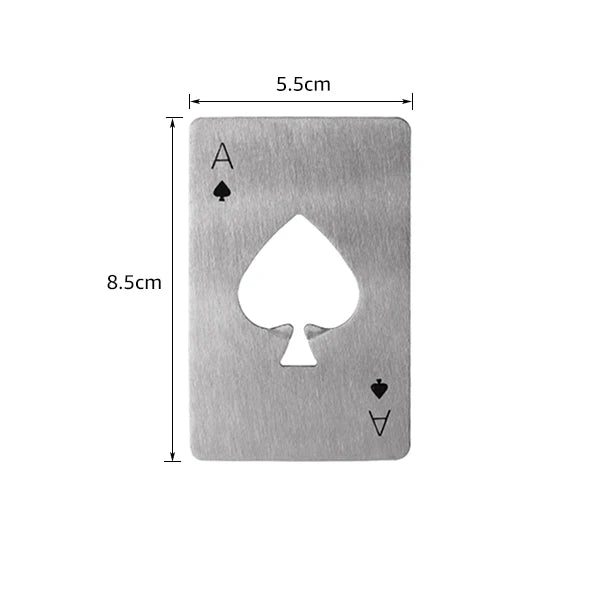 Mini Durable Beer Bottle Opener Stainless Steel Flat Speed Bottle Cap Opener Remover Bar Blade Kitchen Tool
