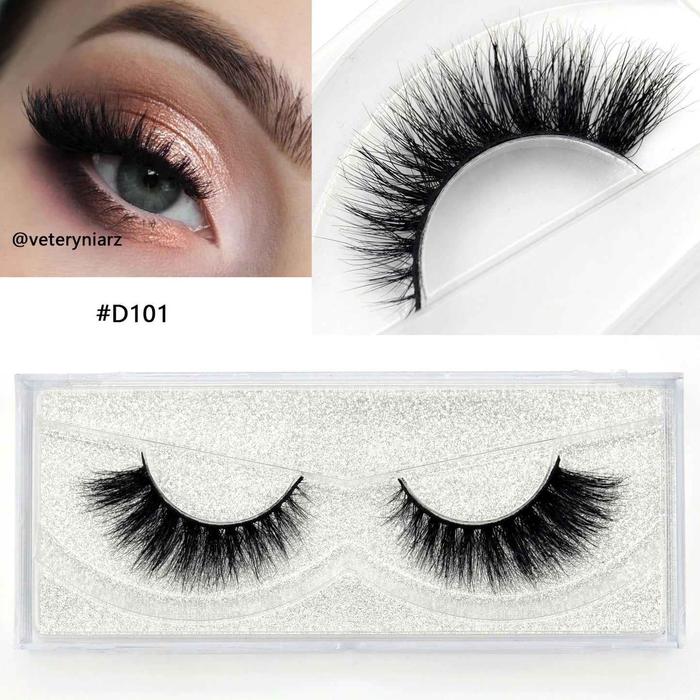 Mink Eyelashes Hand Made Crisscross False Eyelashes Cruelty Free Dramatic 3D Mink Lashes Long Lasting Faux Cils for Makeup Tools