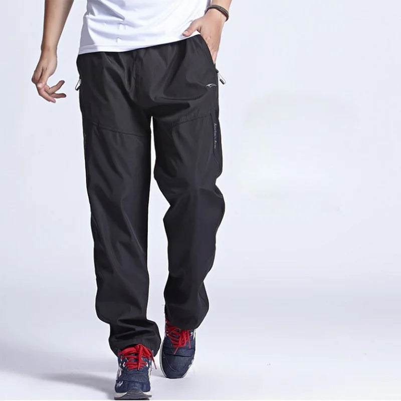 2024 Sportswear Joggers Outside Men's Casual Pants Quickly Dry Breathable Male Pants Men Trousers & Sweatpants Active Pants 6XL