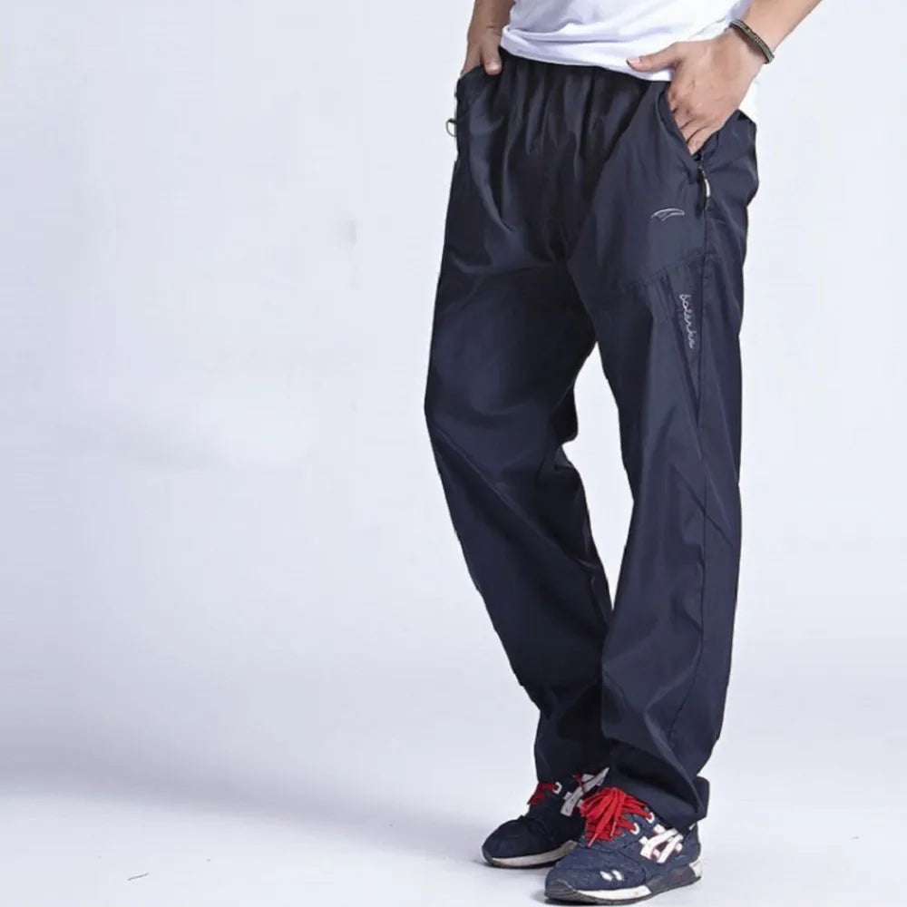 2024 Sportswear Joggers Outside Men's Casual Pants Quickly Dry Breathable Male Pants Men Trousers & Sweatpants Active Pants 6XL