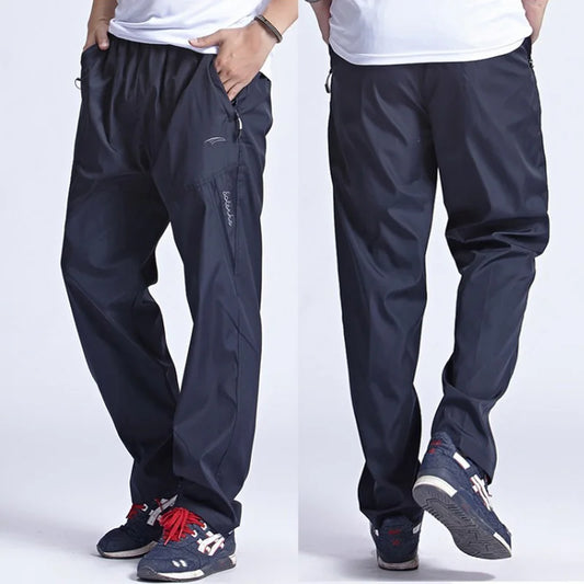 2024 Sportswear Joggers Outside Men's Casual Pants Quickly Dry Breathable Male Pants Men Trousers & Sweatpants Active Pants 6XL