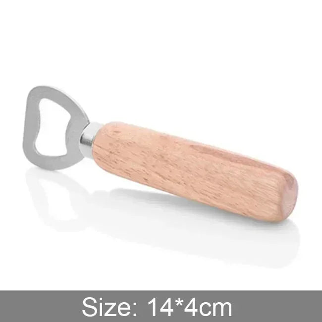 Mini Durable Beer Bottle Opener Stainless Steel Flat Speed Bottle Cap Opener Remover Bar Blade Kitchen Tool